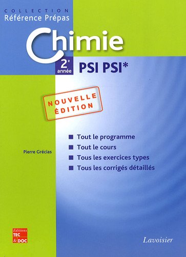 Beispielbild fr Chimie 2e anne PSI PSI* zum Verkauf von medimops