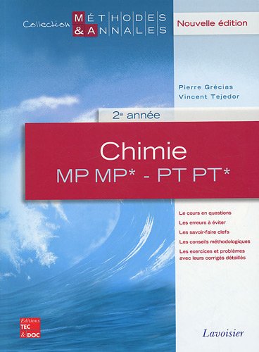 Beispielbild fr Chimie Mp Mp*-pt Pt*, 2e Anne zum Verkauf von RECYCLIVRE