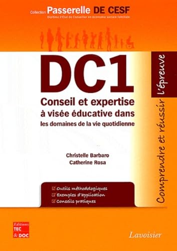 Beispielbild fr DC1 Conseil et expertise  vise ducative dans les domaines de la vie quotidienne zum Verkauf von Ammareal