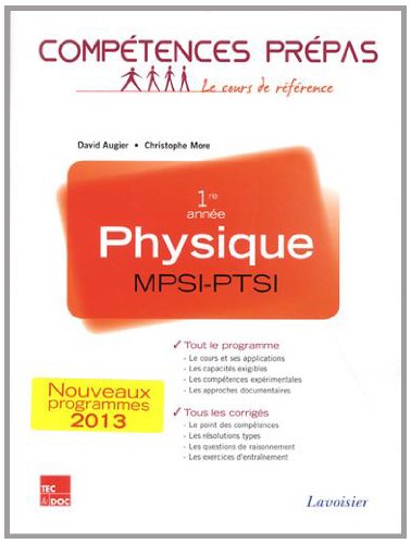 Beispielbild fr Physique MPSI-PTSI 1re anne zum Verkauf von Ammareal