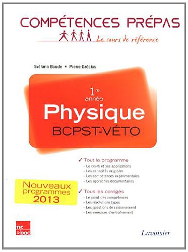 Beispielbild fr Physique Bcpst-vto, 1re Anne zum Verkauf von RECYCLIVRE
