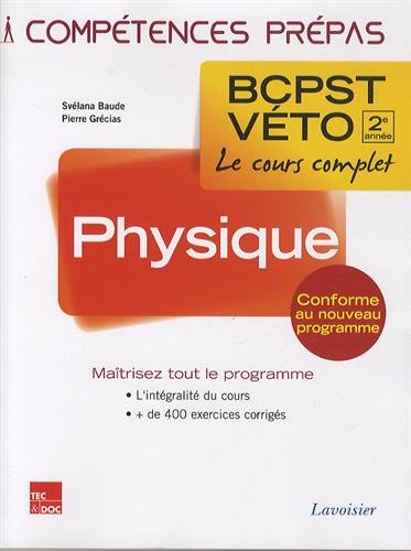 Beispielbild fr Physique 2e anne BCPST-VTO zum Verkauf von Gallix