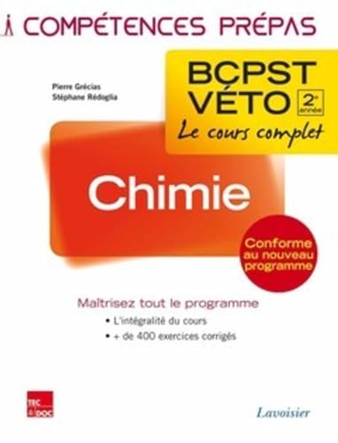 Beispielbild fr Chimie BCPST-Vto 2e anne zum Verkauf von LiLi - La Libert des Livres