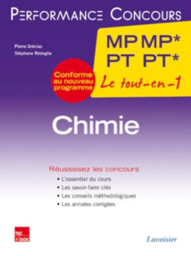 Beispielbild fr Chimie Mp Mp*, Pt Pt*, 2e Anne : Le Tout-en-un : Conforme Au Nouveau Programme zum Verkauf von RECYCLIVRE