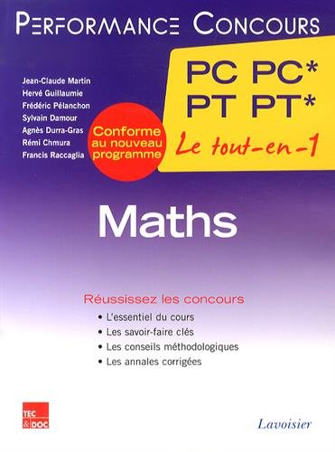 Beispielbild fr Maths 2e anne PC PC* - PT PT* zum Verkauf von Ammareal