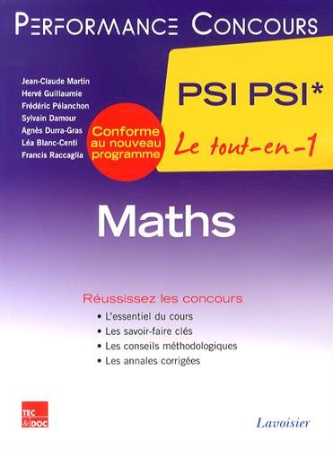 Beispielbild fr Maths 2e anne PSI PSI* zum Verkauf von Ammareal