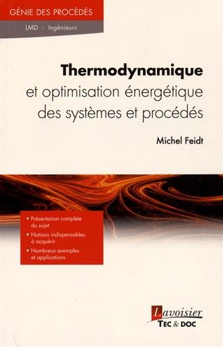 9782743020279: Thermodynamique et optimisation nergtique des systmes et procds
