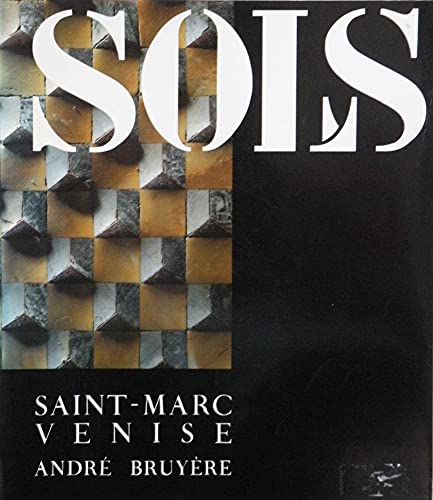 Stock image for SOLS SAINT-MARC VENISE for sale by Ammareal