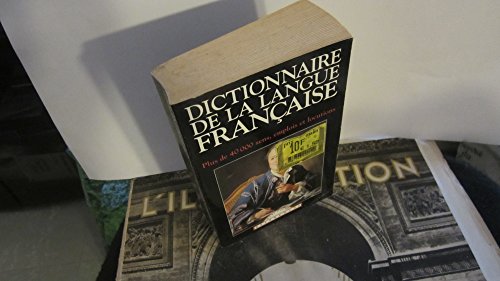 Stock image for Dictionnaire de la langue franaise for sale by Librairie Th  la page