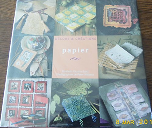 Stock image for Papier (Dcors & crations) for sale by Ammareal