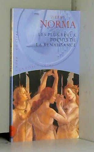 Beispielbild fr Les plus beaux pomes de la Renaissance zum Verkauf von LeLivreVert