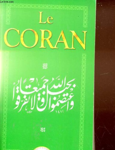 Imagen de archivo de Coran (le) a la venta por ThriftBooks-Dallas