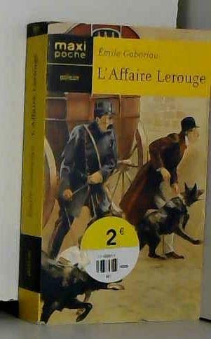 Laffaire Lerouge By Gaboriau Emile Abebooks