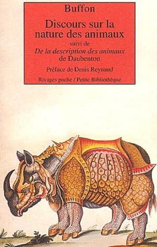 9782743611071: Discours sur la nature des animaux, suivi de "De la description des animaux": suivi de: De la description des animaux, de Daubenton