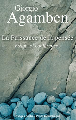 La Puissance de la pensÃ©e (9782743622183) by Agamben, Giorgio