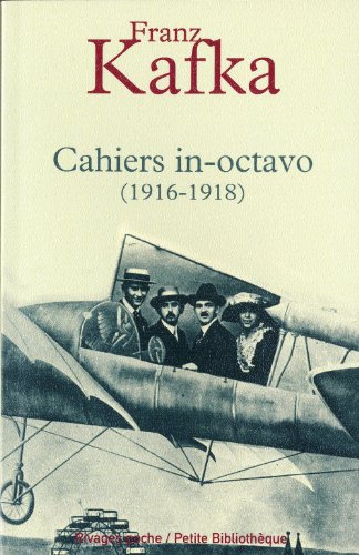 9782743623326: Cahiers in-octavo (1916-1918)