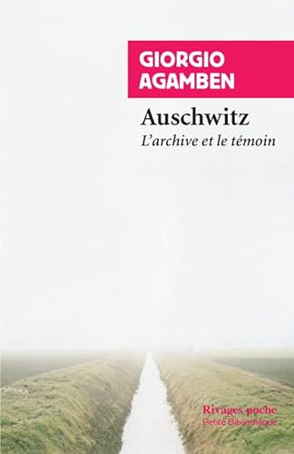 Beispielbild fr Homo sacer : Tome 3, Ce qui reste d'Auschwitz - L'archive et le tmoin zum Verkauf von medimops
