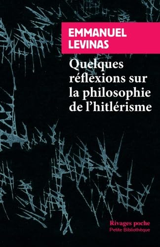 Beispielbild fr Quelques rflexions sur la philosophie de l'hitlrisme zum Verkauf von medimops