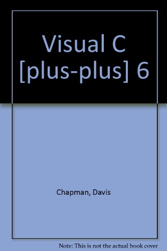 9782744005527: Visual C plus-plus 6 (Le programmeur)