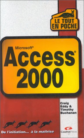 Beispielbild fr Access 2000 zum Verkauf von Ammareal
