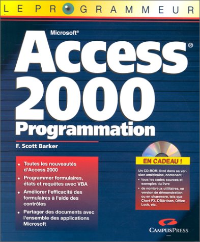Beispielbild fr Access 2000 (CD rom) zum Verkauf von medimops