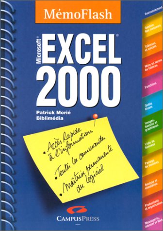 Beispielbild fr Excel 2000 zum Verkauf von Ammareal