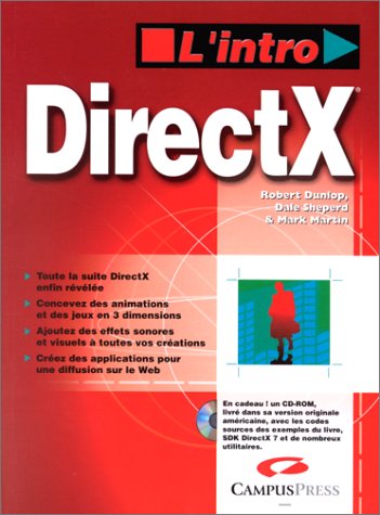 Beispielbild fr Direct X (avec CD-Rom) zum Verkauf von Ammareal