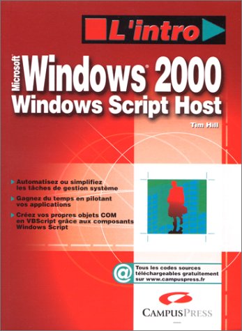 WINDOWS SCRIPT HOST - WS 2000 (9782744008528) by Tim Hill