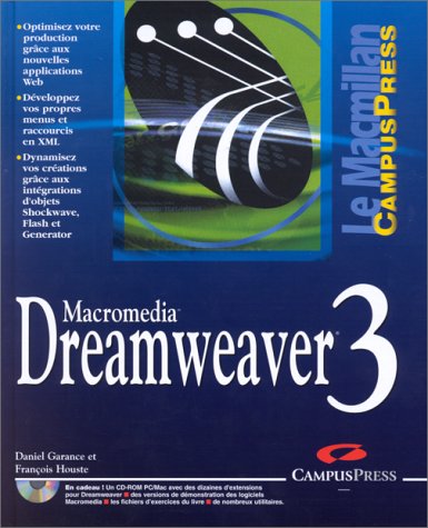 Beispielbild fr Le Macmillan Dreamweaver 3 zum Verkauf von Librairie Th  la page