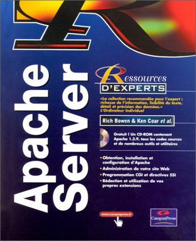 Beispielbild fr Apache Serveur (avec CD-Rom) zum Verkauf von Librairie Th  la page