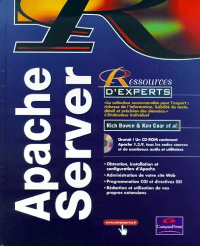 Stock image for Apache Serveur (avec CD-Rom) for sale by Librairie Th  la page