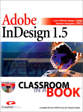 Imagen de archivo de Adobe InDesign 1.5 (avec CD-Rom) a la venta por Ammareal