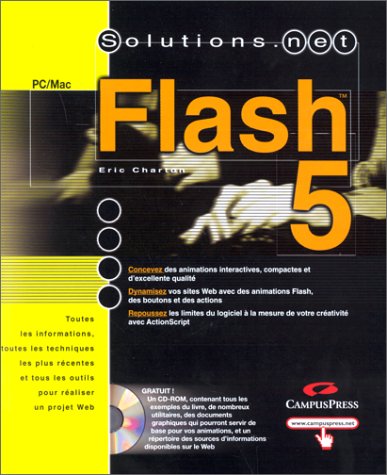 Beispielbild fr Flash 5 (avec CD-Rom) zum Verkauf von medimops
