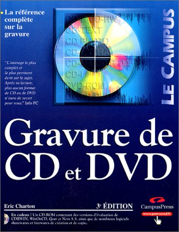 Beispielbild fr Gravure de CD et DVD (avec CD-Rom) zum Verkauf von Ammareal