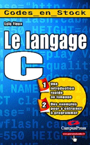 Stock image for Langage C for sale by Ammareal