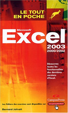 Beispielbild fr Excel 2002 et 2003 zum Verkauf von Ammareal