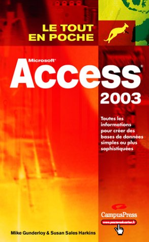 Beispielbild fr Access 2003 zum Verkauf von RECYCLIVRE