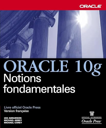 9782744017780: ORACLE 10G NOTIONS FONDAMENTALES