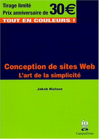 Stock image for Conception de sites Web: L'art de la simplicit for sale by medimops