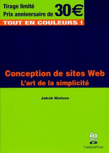 Stock image for Conception de sites Web: L'art de la simplicit for sale by medimops