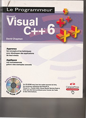 9782744019234: VISUAL C++ 6 (LE PROGRAMMEUR)