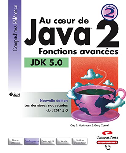 9782744019623: AU COEUR DE JAVA 2 FONCTIONS AVANCEES JDK 5.0