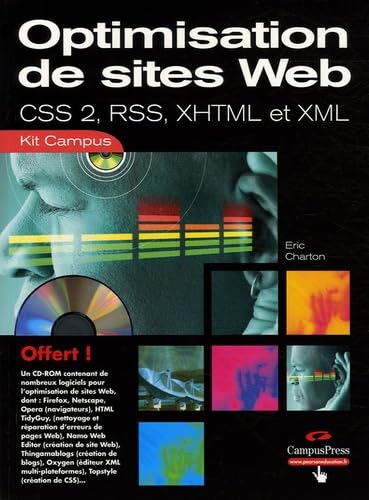 Imagen de archivo de Amliorer son site Web : CSS - RSS - XML 2 - XHTML (CD-Rom) a la venta por Ammareal