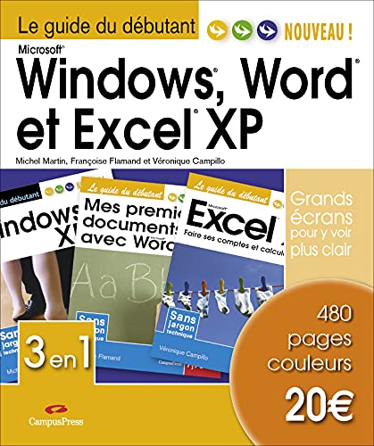 9782744020650: WINDOWS, WORD ET EXCEL XP (GUIDE DU DEBUTANT)