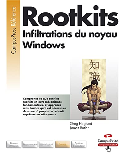 Stock image for Rootkits, infiltration du noyau Windows for sale by medimops