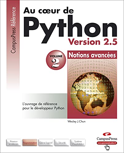 Imagen de archivo de Au coeur de Python : Volume 2, Notions avances a la venta por Ammareal