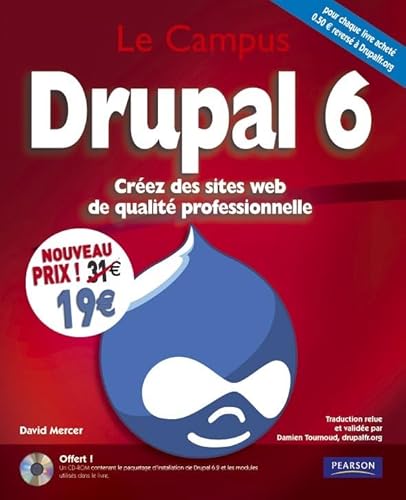 Beispielbild fr Drupal 6: Crez des sites web de qualit professionnelle zum Verkauf von Ammareal