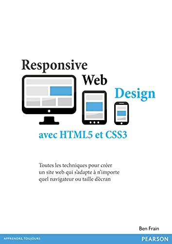 Beispielbild fr Responsive web design avec HTML5 et CSS3 zum Verkauf von Ammareal
