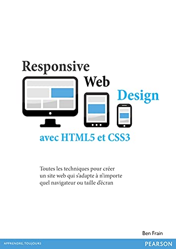 Stock image for Responsive web design avec HTML5 et CSS3 for sale by Ammareal