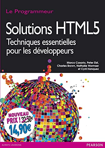 Beispielbild fr Solutions HTML5 zum Verkauf von Ammareal